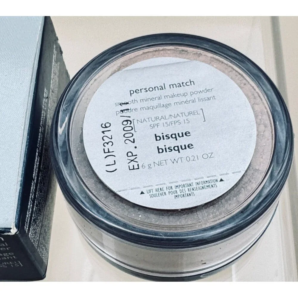 Avon Personal Match Smooth Mineral Makeup Powder Bisque SPF 15 New In Box